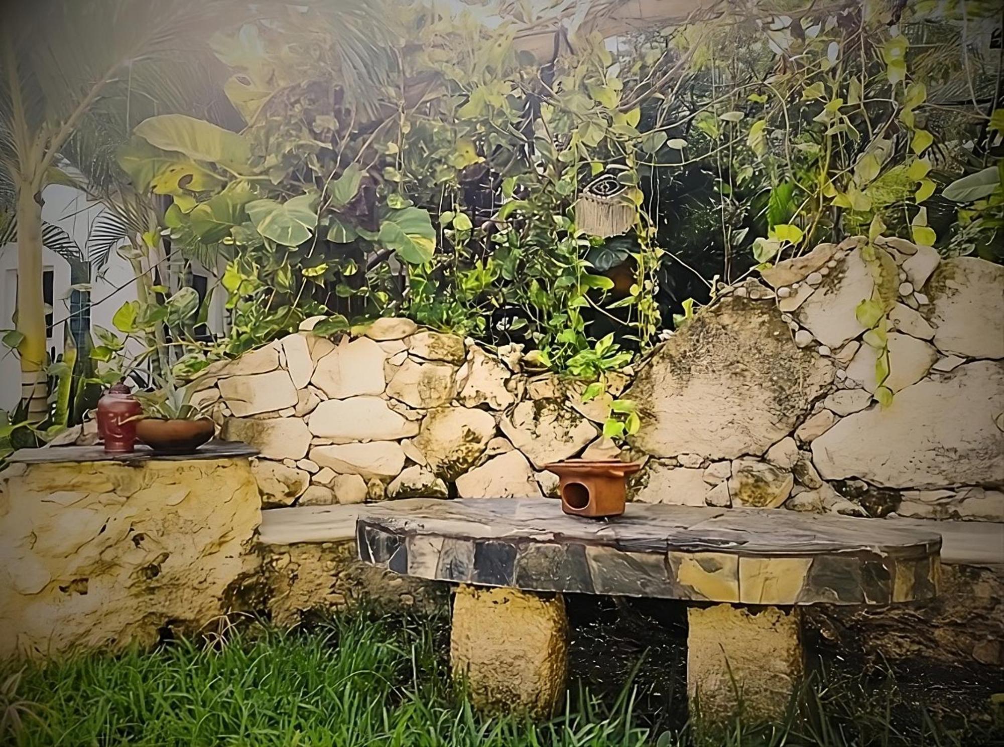 Hotel Zamunda Garden View Tulum Exterior foto