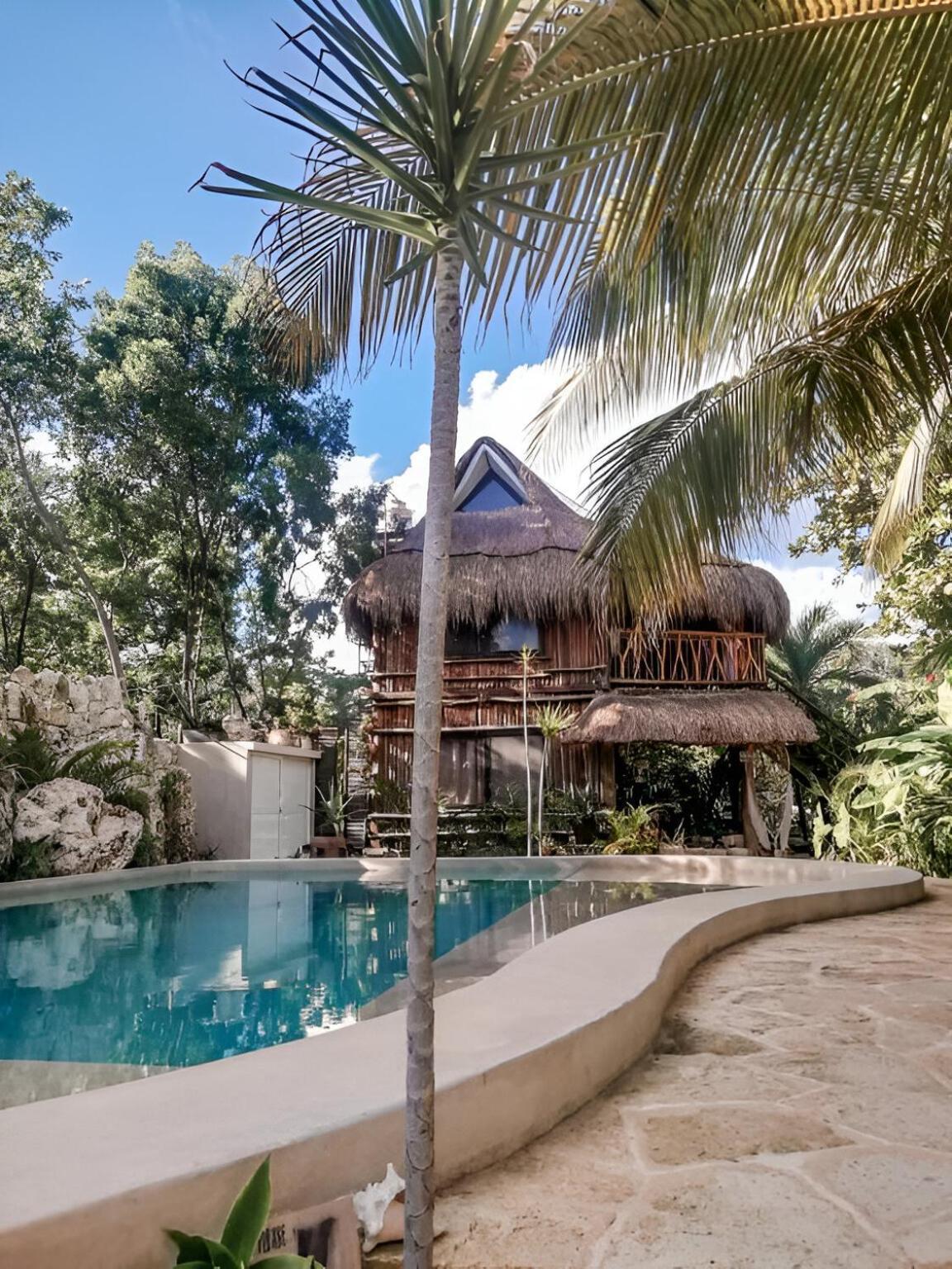 Hotel Zamunda Garden View Tulum Exterior foto